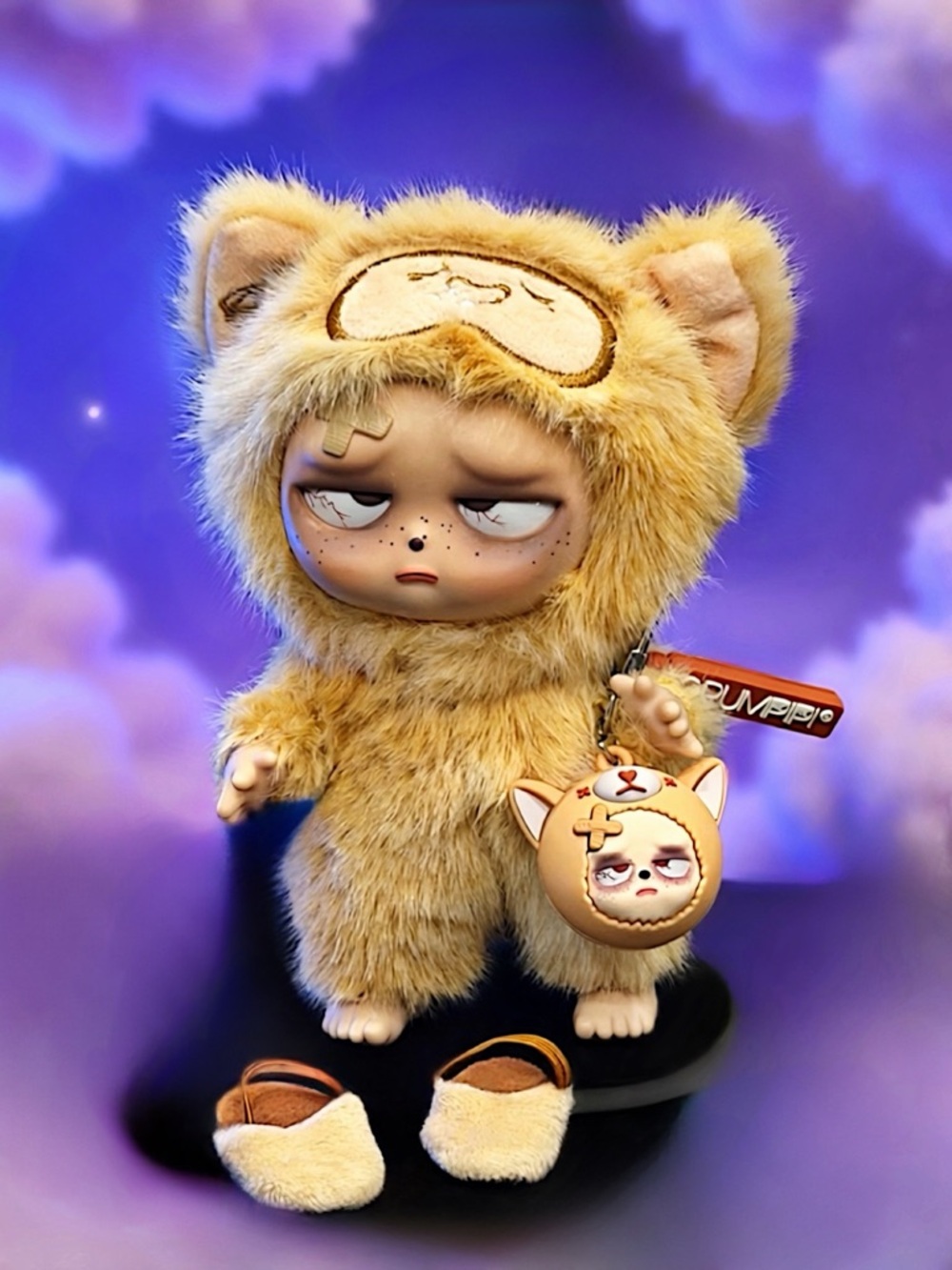 GRUMPIPI x Boxhunt Whispers to Dreamland Series 2 Plush Pendant Hun Hun